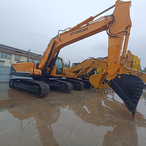 Excavatrice hydraulique sur chenilles Hyundai 210LC-9 d'occasion, 21 tonnes, moteur, boîte de vitesses, performances stables, travaux miniers, terrassement - Product Image 6