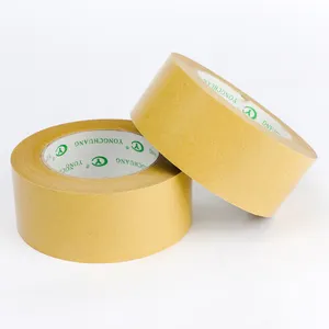 Wholesale Direct Sales Brown Packing Tape Custom Logo Kraft Paper Tape For Box Packaging Sealing Kraft Paper Tape