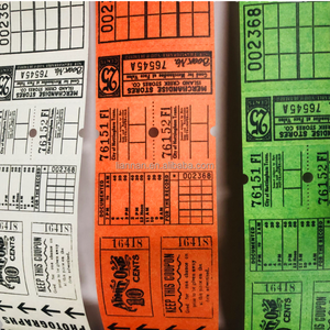 Cuộn tùy chỉnh kéo <span class=keywords><strong>Tab</strong></span> Xổ Số vé nhà sản xuất in ấn - Product Image 6