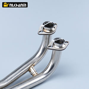 Nouveau système d'échappement en acier inoxydable pour <span class=keywords><strong>moto</strong></span> Yama TMAX 530/560 2017-2024, modification de la boîte, tuyau de liaison avant, <span class=keywords><strong>coude</strong></span>, slip-on, scooter - Product Image 2