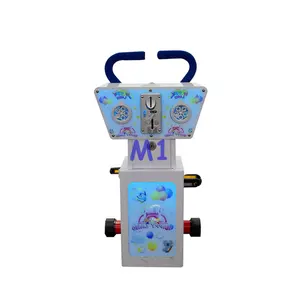 Nieuwe Speeltuin Spel Kiddie Ritten Munt Geëxploiteerd Metalen Kiddie Ride Swing Bike Game Machine Kiddie Ride