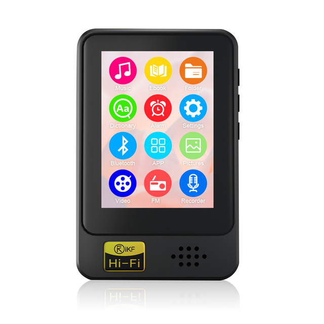 MP3 Music Player Touch Screen Walkman Portable Sport Video Playback Built Speaker Ebook FM Radio Recording FLAC/WAV