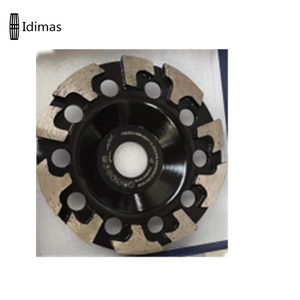 แผ่นขัดเพชรสำหรับหินแกรนิตและหินอ่อน ความแข็งปานกลาง แบบ OEM ปรับแต่งได้ พร้อมแผ่นยึดแบบตะขอและห่วง - Product Image 6