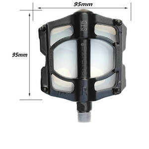 Pédales de vélo de montagne en alliage d'aluminium, double roulement, axe en acier, durables pour vélos de montagne - Product Image 3