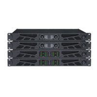 Amplificateur de puissance numérique de classe D OEM EIF BG2.6/2.8/4.6 Pro, 2/4 canaux, 1U, DSP audio, métal, 1200W, 4 ohms, son live portable
