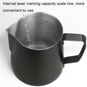 La più venduta <span class=keywords><strong>caffettiera</strong></span> in acciaio inossidabile 304 con scala, Spec: 350ml (becco nero) - Product Image 4