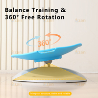 Chaise sensorielle rotative à 360 degrés pour enfants, planche d'équilibre antidérapante