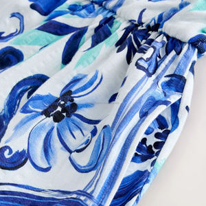 Mono Floral Personalizado sin Tirantes para <span class=keywords><strong>Mujer</strong></span>, Estilo Casual de Verano - Product Image 5