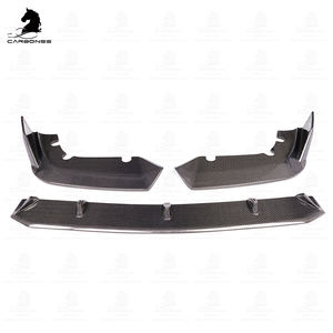 Lèvre avant en carbone Style V pour <span class=keywords><strong>BMW</strong></span> F95 X5M Series <span class=keywords><strong>2021</strong></span> + - Product Image 3