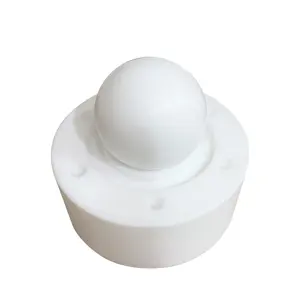 GL hotsale tùy chỉnh OEM PTFE các bộ phận máy PTFE bóng PTFE rắn con dấu cao su và nhựa