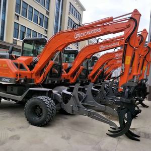 7ton tekerlekli ekskavatör şeker kamışı çeneli JG90Z - Product Image 2