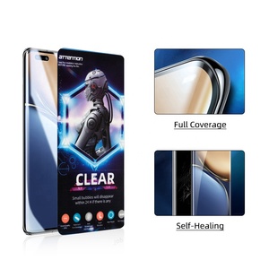 JJT Màng Phim Cắt Hydrogel Chống Trầy Xước Độ Trong Cao HD Thiết Kế Mới Miếng Bảo Vệ Màn Hình Điện Thoại Di Động Tpu - Product Image 4