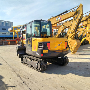 รถขุดมือ<span class=keywords><strong>สอง</strong></span> Volvo EC60C ขนาด 6 ตัน รถขุดไฮดรอลิก Volvo EC55 60 <span class=keywords><strong>140</strong></span> 210 240 250 290 300 350 รถขุดขนาดเล็กแบบตีนตะขาบ เครื่องจักรก่อสร้าง - Product Image 2