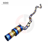 Système d'échappement Cat-back en titane ultra-léger pour Toyota Supra A90 MK5 3.0T 2019-2026, directement de l'usine, échappement droit complet
