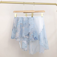 Vente chaude Bonne Qualité En Gros En Mousseline De Soie Cravate Die Dance Wear Formation Ballet Jupes Enveloppantes