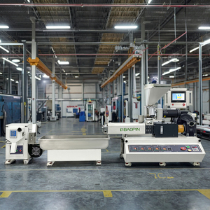 Đôi vít đùn granulator đơn vị cho chế biến PC PA PPR HDPE EVA nhựa với lõi động cơ PLC thành phần - Product Image 1