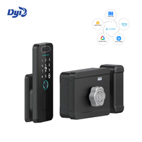 Système de verrouillage intelligent 3D à reconnaissance faciale et veineuse Diyu HM-M05 avec contrôle d'accès Wi-Fi pour solutions de projets de bâtiments commerciaux