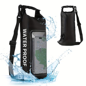 2L Roll Top sac étanche étui de téléphone portable sac à dos humide/sec accessoire pour le canotage et le kayak équipement de plein air pratique - Product Image 1