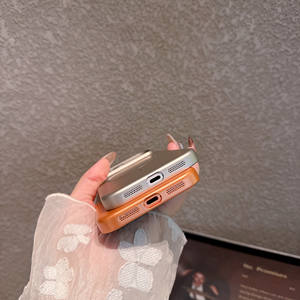 <span class=keywords><strong>Funda</strong></span> de Teléfono de PC Mate con Revestimiento Metálico para <span class=keywords><strong>iPhone</strong></span> Air 17 16 15 14 <span class=keywords><strong>13</strong></span> 12 Pro Max, Carga Inalámbrica, Magnética, Ultrafina y Delgada - Product Image 5