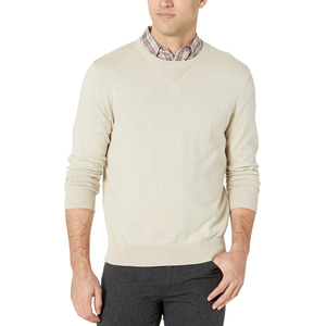 Hommes Personnalisé Plaine <span class=keywords><strong>Blanc</strong></span> 100% Coton Sweatshirts col rond - Product Image 5