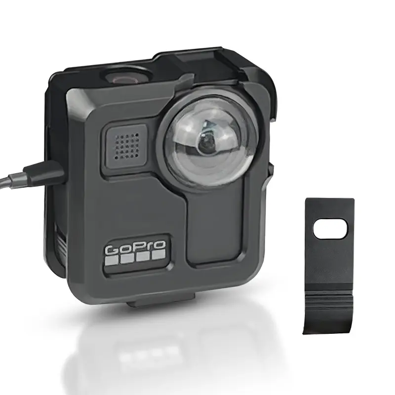 Thiết kế ban đầu hợp kim nhôm GoPro Max nắp pin cửa, phụ kiện GoPro