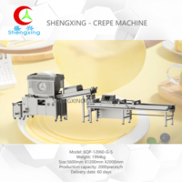 Machine Commerciale Automatique à Crêpes Fines, Machine de Fabrication de Crêpes et Gâteaux Mille Crêpes