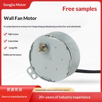 Moteur de ventilateur mural monophasé antidéflagrant, moteur synchrone à aimant permanent, micro-moteur électrique oscillant 5W 5RPM, fabricant