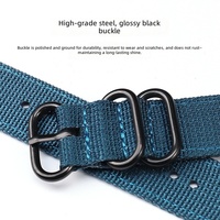 Bracelet en toile de nylon pour Apple Watch Series, bracelet en silicone souple tissé décontracté, vente en gros