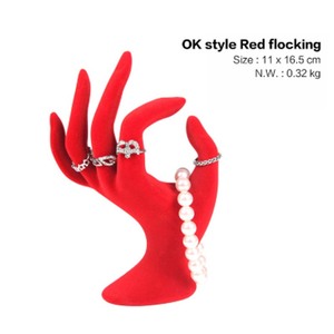 Hand Model Ring <span class=keywords><strong>Display</strong></span> Chủ Đổ Xô Vòng Đeo Tay Tổ Chức Đứng Matte Lưu Trữ Đồ Trang Sức Sơn Mài Trang Sức Bao Bì & Hiển Thị - Product Image 5
