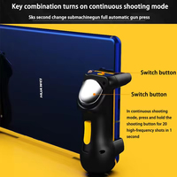 Manette de jeu à 4 doigts, capacitance L1R1, bouton de tir, joystick pour tablette iPad, jeu FPS pour PUBG