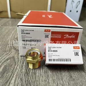   ข้อต่อสายยางแบบมองทะลุ 014-0005 SGR 3/4 นิ้ว NPT ทองเหลือง อะไหล่เครื่องทำความเย็น - Product Image 2