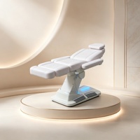 Behandlungsliege Langlebig 3-4 Motoren Elektrische Schönheits-Massageliege mit Integrierter Fußsteuerung für Medizinische Kliniken, Spa, Krankenhäuser und Salons