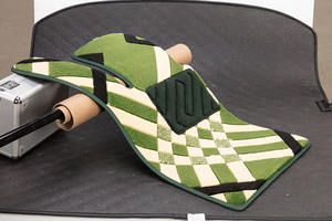 Pour <span class=keywords><strong>Aston</strong></span> Martin DB11, tapis de sol de voiture de luxe, style sport, tapis Ecosport, ensemble complet de 3 pièces, 10 mm d'épaisseur, toutes saisons - Product Image 2