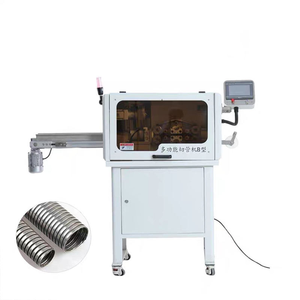 Máquina de Corte de Tubos Corrugados de Alta Velocidad Controlada por Computadora para la Fabricación de Arnés de Cables - Product Image 4