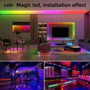 Giấc Mơ Màu địa chỉ COB 12V 24V RGBW RGB streifen linh hoạt 720/M rgbic tira pixel sọc cinta Luces COB LED Strip ánh sáng - Product Image 6