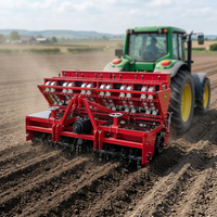 Planteuse d'ail automotrice de précision avec semoir vertical et fertilisation intégrée pour l'agriculture