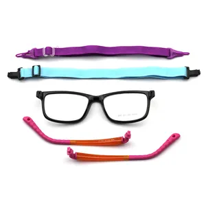Kids color Optical glasses for children uv protect TR 90 silicone oversize toy magnetic anti pollen Eyeglasses Frames