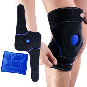 Practical Medical Hot and Cold <b>Compress</b> <b>Bag</b> for Sports Injury Pain Relief Knee Use with Strap Customized Size - Product Image 4