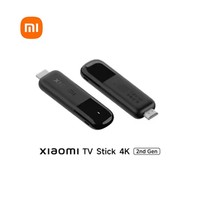 Mi TV Stick 4K 2e génération avec prise UE Version mondiale Quad Core 4K HD TV Wi-Fi6 Smart Mi TV Fire Stick 2e Mi Box