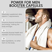 Men Booster Male Enhancement Comprimés Capsules pour la force, la puissance, l'endurance, le soutien musculaire et le supplément global pour la santé masculine