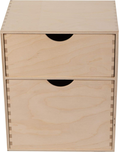 Tủ sách bằng gỗ bạch dương ván ép tủ cho phòng ngủ nhỏ bằng gỗ ngực của ngăn kéo gỗ hiện đại lưu trữ ngăn kéo - Product Image 4