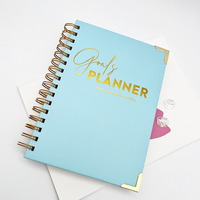 Agenda Semanal Personalizada de Alta Calidad con Tapa Blanda Rosa, Agenda Semanal Espiral