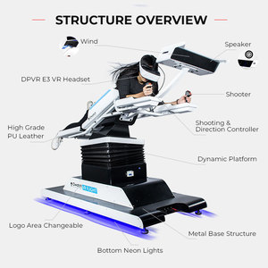 Giải Trí Rides Max 360 Độ 9d Vr Flight Simulator - Product Image 4