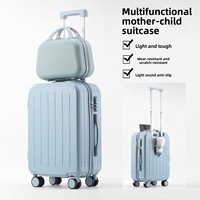 Nouveau modèle 2025 – Valise de voyage 20 pouces, petite, légère, étanche, pour cabine, avec serrure à combinaison durable
