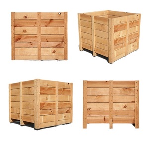 Zhixiang <b>Wooden</b> <b>Crates</b> 15mm Thickness 50kg Load Capacity Customizable Size For Machinery Transport And Logistics - Product Image 1