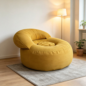 Promotion : Canapé pouf compressé avec repose-pieds, fauteuils <span class=keywords><strong>de</strong></span> salon, ensembles <span class=keywords><strong>de</strong></span> chaises <span class=keywords><strong>de</strong></span> salon avec mousse à mémoire <span class=keywords><strong>de</strong></span> <span class=keywords><strong>forme</strong></span>, canapé <span class=keywords><strong>de</strong></span> lecture confortable et relaxant - Product Image 3
