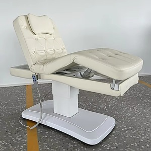 Luxury High Quality 3 Motor Electric Portable PVC Beauty Massage Bed Customizable Eyelash Bed for Beauty Salon School Hotel Use - Product Image 5