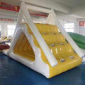 Château gonflable <span class=keywords><strong>aquatique</strong></span> avec trampoline, cheval à bascule <span class=keywords><strong>et</strong></span> toboggan |   Matériau PVC, logo personnalisé disponible - Product Image 4