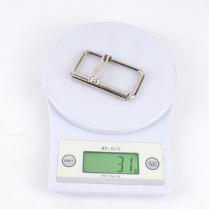 Accessoires de ceinture en métal Deepeel BF274 40/50MM, <span class=keywords><strong>boucle</strong></span> en alliage à double goupille <span class=keywords><strong>avec</strong></span> rouleau pour ceinture de manteau - Product Image 5