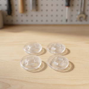 Custom 12x12mm Tactile <b>Switch</b> Plastic Housing | High for Micro <b>Push</b> <b>Button</b> <b>Switch</b> Components | Clear | Panel Mounting | - Product Image 2